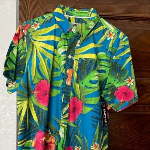 Empyre Shirts & Tops Nwt Boys Xl Mens Xs Hawaiian Shirt Poshmark